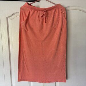C&C California Peach Midi-skirt, Sz Lg